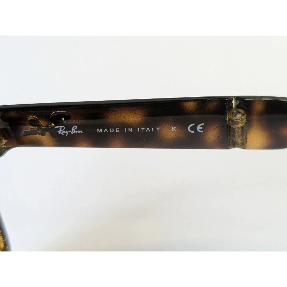 Ray-Ban RB4105 Folding Wayfarer Sunglasses Havana Brown Gradient 710/51 Foldable